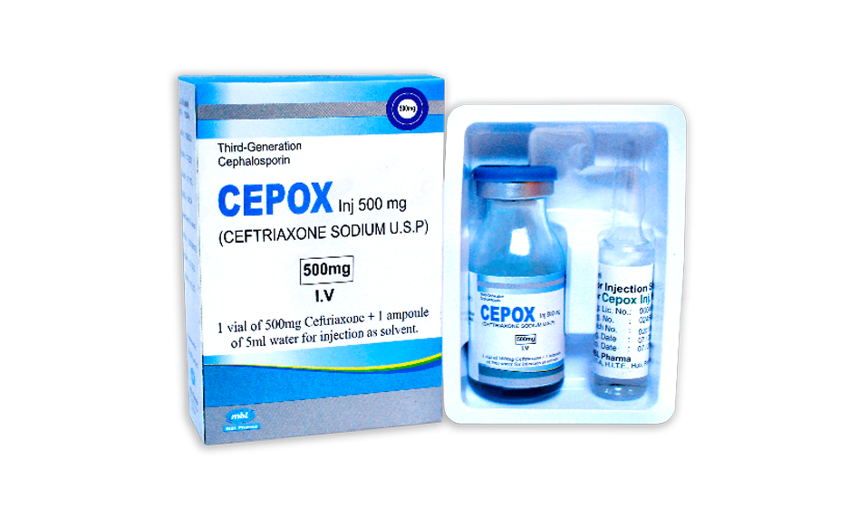 Cepox Injection 500mg